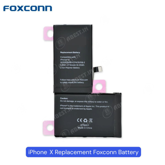 REPLACEMENT FOR IPHONE X FOXCONN BATTERY